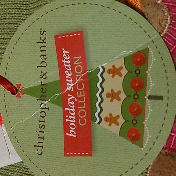 Christopher & Banks Ugly Christmas Sweater size L - Picture 6 of 13